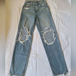 American Eagle baggy straight jeans